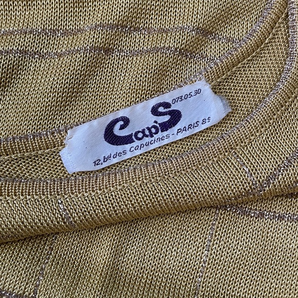 Vintage Knit Lurex Top - Picture 3 of 3